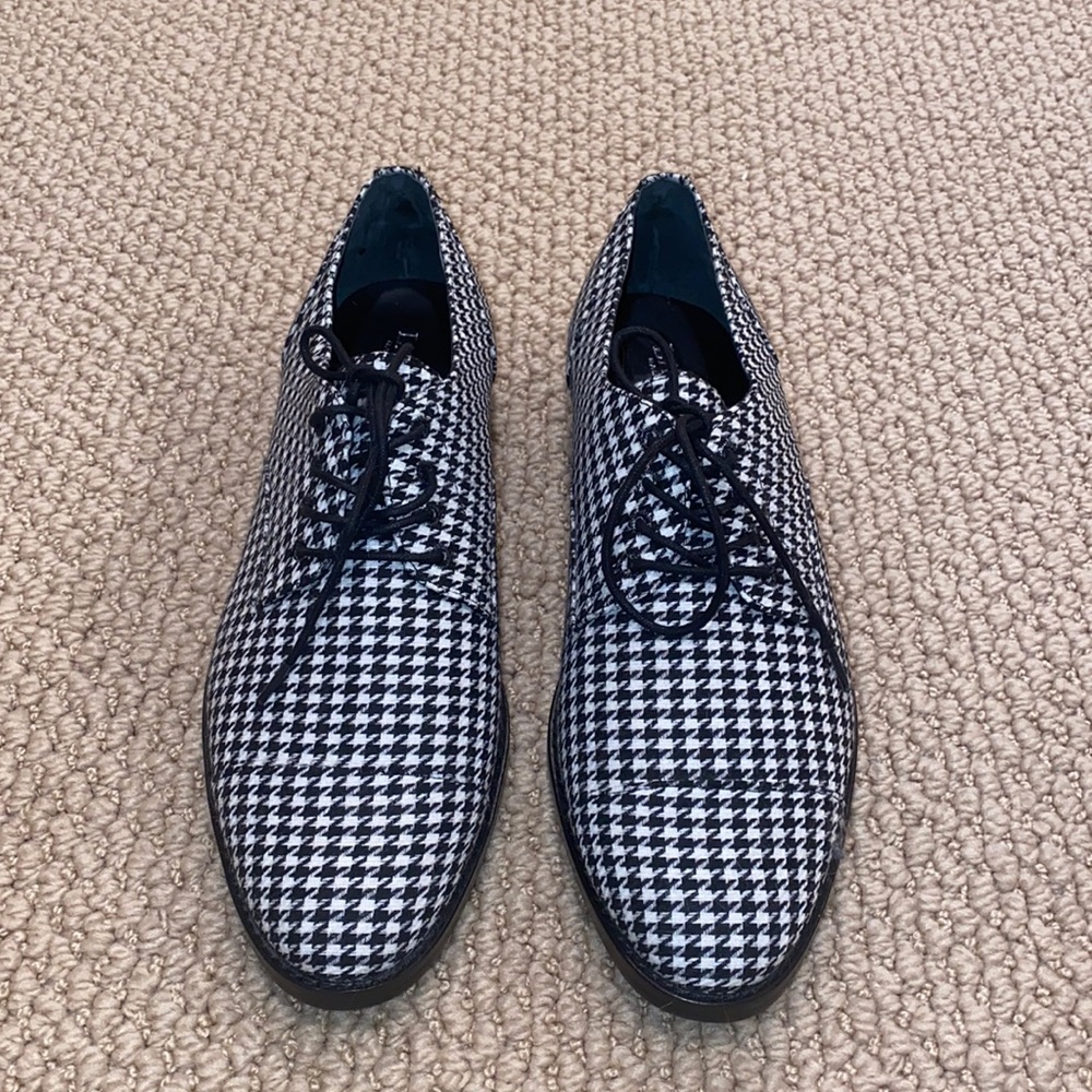 Lauren Ralph Lauren Houndstooth Laced Oxfords Maryna Style